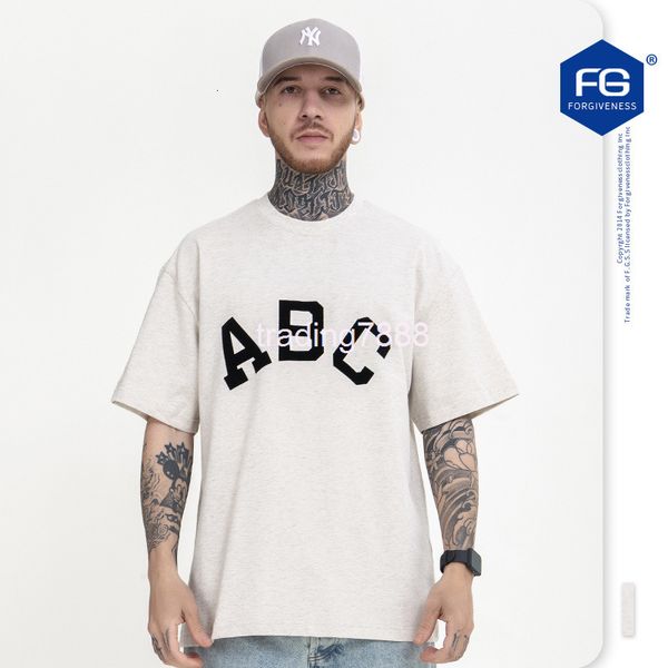 men's t-shirts fg menswear | spring and summer high street fog fashion brand simple letter abc flocking loose men's short sleeve t, White;black
men's t-shirts fg menswear | spring and summer high street fog fashion brand simple letter abc flocking loose men's short sleeve t, White;black
