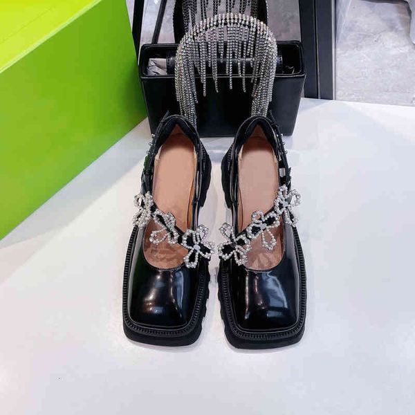 dress shoes yang chaoyue's same flower thick sole single shoe mary jane french square head pearl small leather shoes, Black
dress shoes yang chaoyue's same flower thick sole single shoe mary jane french square head pearl small leather shoes, Black