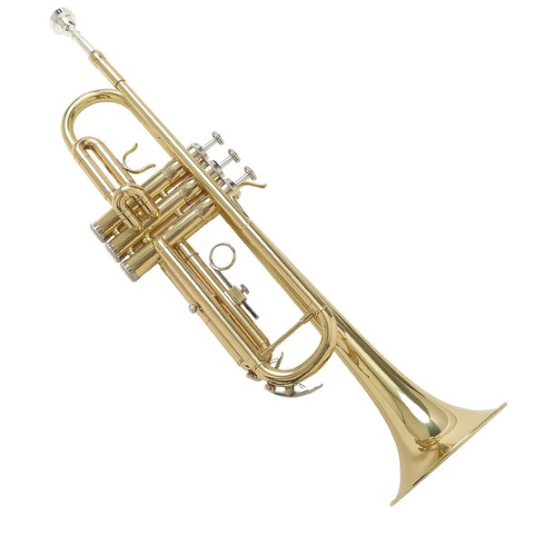 trumpet bb flat brass exquisite durable trompete musical instrument with mouthpiece gloves case
trumpet bb flat brass exquisite durable trompete musical instrument with mouthpiece gloves case