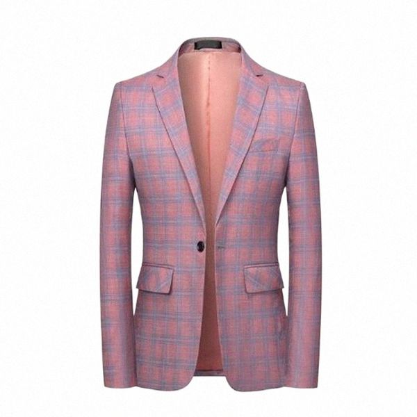 men's suits & blazers 2021 spring autumn korean fashion pink beige light blue plaid blazer men 6xl casual homens costume formal suit ja, White;black
men's suits & blazers 2021 spring autumn korean fashion pink beige light blue plaid blazer men 6xl casual homens costume formal suit ja, White;black