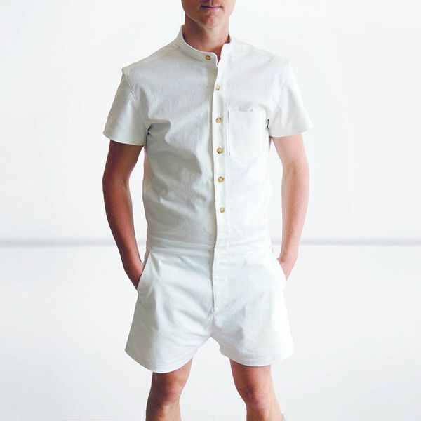 men's pants fashion summer mens fitness rompers overalls male bodysuits single 2022 breasted short jumpsuit trousers body suits homme, Black
men's pants fashion summer mens fitness rompers overalls male bodysuits single 2022 breasted short jumpsuit trousers body suits homme, Black