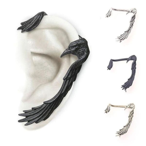 hoop & huggie 1pc nordic gothic bat eagle styling winding bending stud earrings for women men punk ear hip hop, Golden;silver
hoop & huggie 1pc nordic gothic bat eagle styling winding bending stud earrings for women men punk ear hip hop, Golden;silver