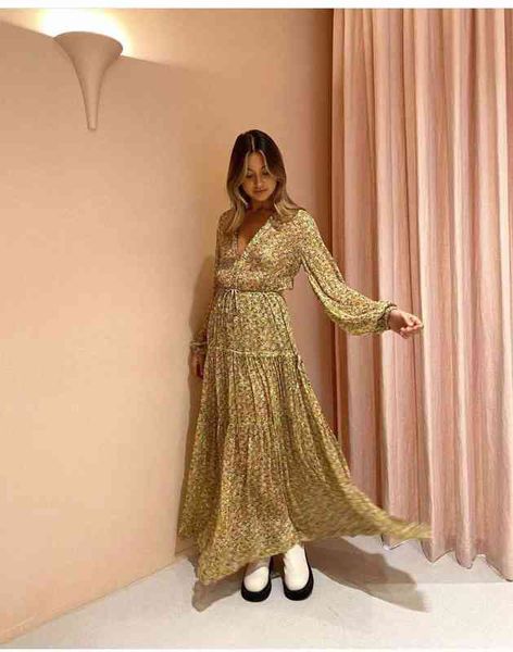 casual dresses australian spring and summer floral v-neck long sleeve lace up dress, Black;gray
casual dresses australian spring and summer floral v-neck long sleeve lace up dress, Black;gray