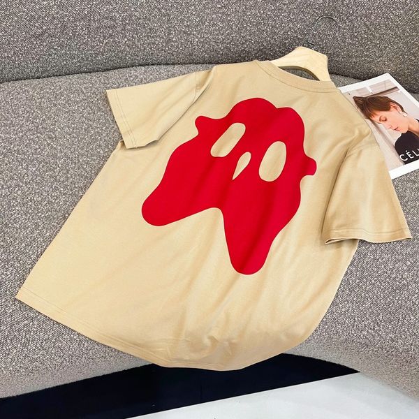 women's t-shirt designer spring and summer 2022 new back printed little monster solid t-shirt men's women's same casual fashi, White
women's t-shirt designer spring and summer 2022 new back printed little monster solid t-shirt men's women's same casual fashi, White
