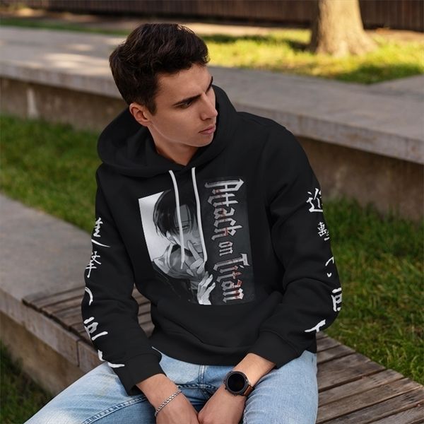 mens japanese anime attack on the giant printed sweater brand soldier head hoodie autumn and winter fleece 220805, Black
mens japanese anime attack on the giant printed sweater brand soldier head hoodie autumn and winter fleece 220805, Black