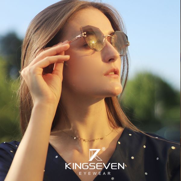 genuine kingseven brand design vintage rimless cat sunglasses women men retro cutting lens gradient sun glasses female uv400 220511, White;black
genuine kingseven brand design vintage rimless cat sunglasses women men retro cutting lens gradient sun glasses female uv400 220511, White;black