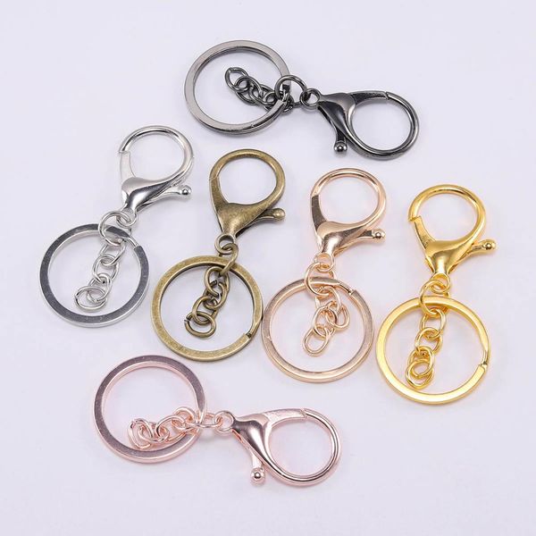 5pcs/lot key ring 30mm keychain long 70mm lobster clasp hook keyrings for jewelry making finding diy key chains accessories, Silver
5pcs/lot key ring 30mm keychain long 70mm lobster clasp hook keyrings for jewelry making finding diy key chains accessories, Silver