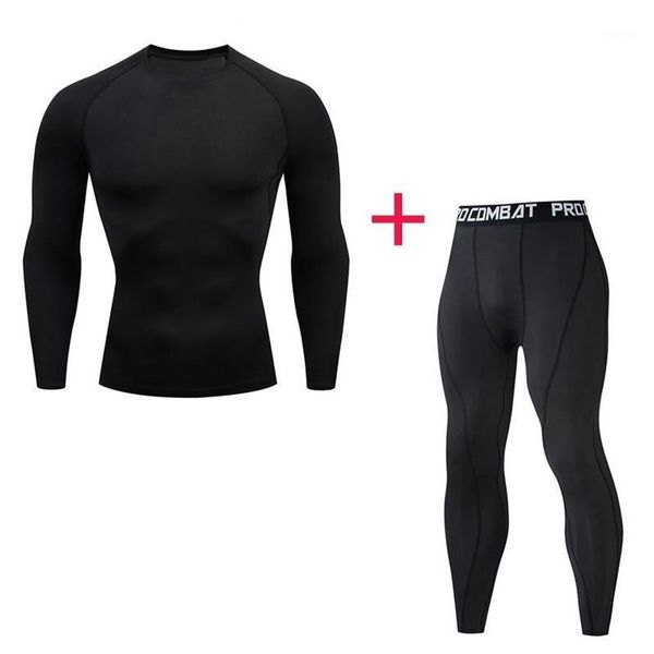 men clothes long sleeve thermal knitwear leggings 2 piece tracksuit men black compression sportswear male rashguard jogging suit1280h, Gray
men clothes long sleeve thermal knitwear leggings 2 piece tracksuit men black compression sportswear male rashguard jogging suit1280h, Gray