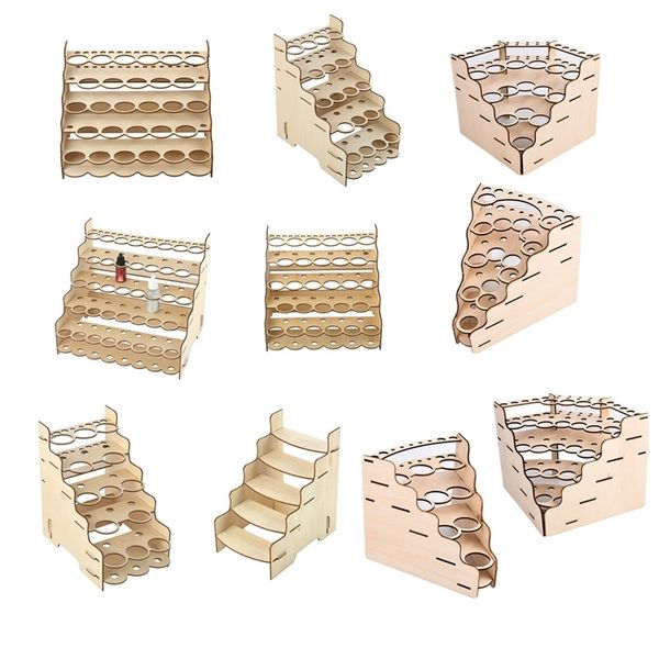 diy assembly wooden paint tool storage rack pigment ink bottle organizer holder brush stand model painting 220715
diy assembly wooden paint tool storage rack pigment ink bottle organizer holder brush stand model painting 220715