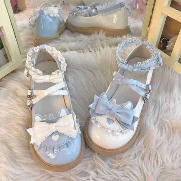 dress shoes kawaii lolita femme fashion lace zapatillas mujer 2022 autumn heart patchwork woman flats mix color buckle ladies footwear 22051, Black
dress shoes kawaii lolita femme fashion lace zapatillas mujer 2022 autumn heart patchwork woman flats mix color buckle ladies footwear 22051, Black