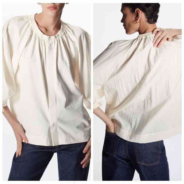 women's blouses & shirts coss spring arrival woman loose fit puff sleeve white shirt icob
women's blouses & shirts coss spring arrival woman loose fit puff sleeve white shirt icob