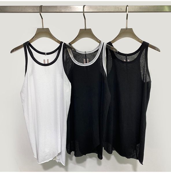 high street original ro deep scoop neck thin fabric bottomed sleeveless solid color t-shirt owens cotton men clothing, White;black
high street original ro deep scoop neck thin fabric bottomed sleeveless solid color t-shirt owens cotton men clothing, White;black
