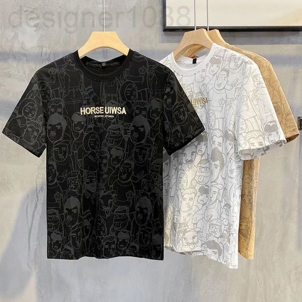 men's t-shirts designer summer menswear 2021 new fashion short sleeve t-shirt boys' student trend versatile handsome round neck ha, White;black
men's t-shirts designer summer menswear 2021 new fashion short sleeve t-shirt boys' student trend versatile handsome round neck ha, White;black