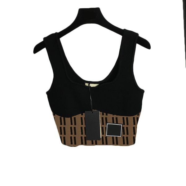 leisure designer knits tanks splicing patchwork vest tees women summer sleeveless vests, White
leisure designer knits tanks splicing patchwork vest tees women summer sleeveless vests, White