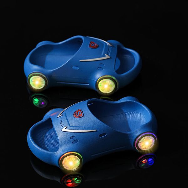 children's luminous slippers summer boy net red sports car lights up non-slip indoor cute cartoon children baby sandals and slippers 01, Black
children's luminous slippers summer boy net red sports car lights up non-slip indoor cute cartoon children baby sandals and slippers 01, Black