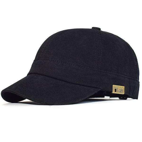 short brim baseball cap cotton men women soft vintage dad hat adjustable trucker style low profile caps 220813yx, Blue;gray
short brim baseball cap cotton men women soft vintage dad hat adjustable trucker style low profile caps 220813yx, Blue;gray