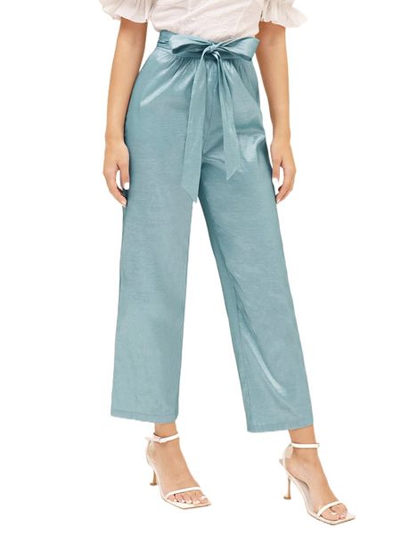 modely solid straight leg belted pants l2ik#, Black;white
modely solid straight leg belted pants l2ik#, Black;white