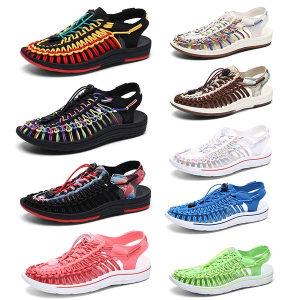 designer brand sandals handcrafted braided rope summer breathable genuine leather black rainbow slippers womens mens tainers bone beach slip
designer brand sandals handcrafted braided rope summer breathable genuine leather black rainbow slippers womens mens tainers bone beach slip
