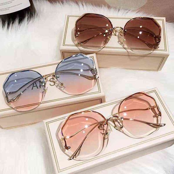 fashion tea gradient sunglasses big frame borderless trim fashion sunglasses trendy fashion sunglasses uv400 y220410, White;black
fashion tea gradient sunglasses big frame borderless trim fashion sunglasses trendy fashion sunglasses uv400 y220410, White;black