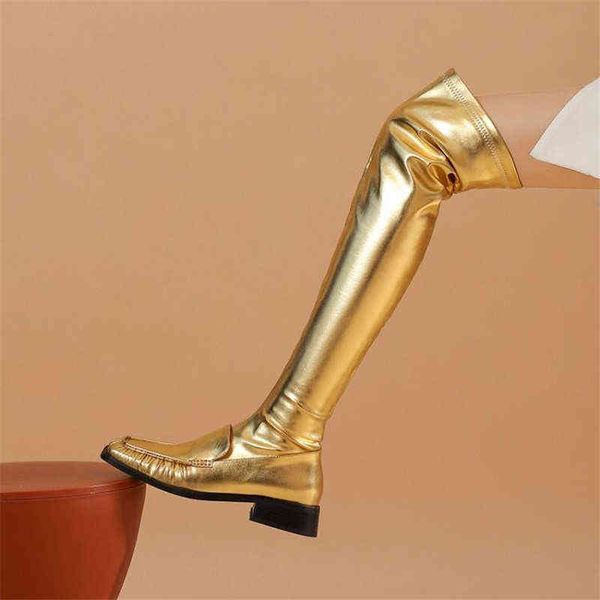 boots black over-the-knee women patchwork low heels thigh high autumn square toe gold white xl 43 220709
boots black over-the-knee women patchwork low heels thigh high autumn square toe gold white xl 43 220709