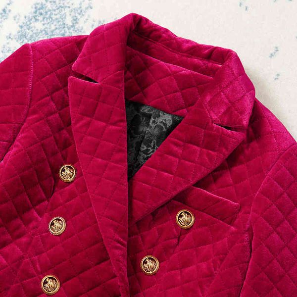 women's suits blazers high sense velvet winter diamond checkered thickened cotton double row button suit coat women's autumn golde, White;black
women's suits blazers high sense velvet winter diamond checkered thickened cotton double row button suit coat women's autumn golde, White;black