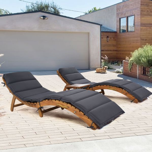 outdoor terrace wooden portable extended lounge chair set with foldable coffee table
outdoor terrace wooden portable extended lounge chair set with foldable coffee table