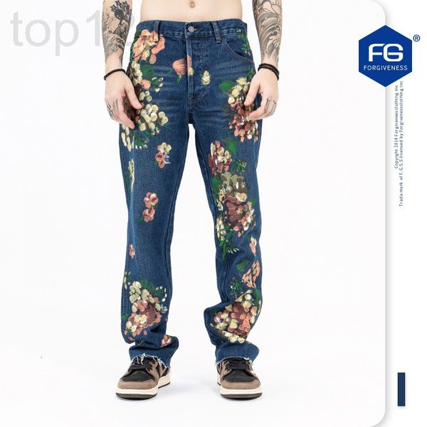 men's pants designer fg menswear high street independent fashion brand quan zhilong's same hand-painted heavy industry graffiti mu, Black
men's pants designer fg menswear high street independent fashion brand quan zhilong's same hand-painted heavy industry graffiti mu, Black