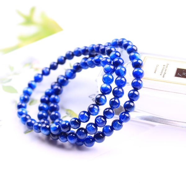 natural blue kyanite 3 laps bracelet 6mm round beads gemstone stretch women men kyanite cat eye bracelet necklace aaaaaa, Silver
natural blue kyanite 3 laps bracelet 6mm round beads gemstone stretch women men kyanite cat eye bracelet necklace aaaaaa, Silver