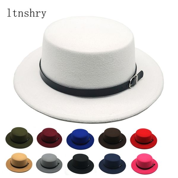felt men s with belt women vintage trilby caps wool fedora warm jazz hat chapeau femme feutre panaman hat 220718, Blue;gray
felt men s with belt women vintage trilby caps wool fedora warm jazz hat chapeau femme feutre panaman hat 220718, Blue;gray