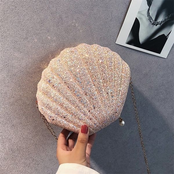shoulder handbags shell chain cute sequins small phone money pouch zipper crossbody bags for women bolsa feminina 220810
shoulder handbags shell chain cute sequins small phone money pouch zipper crossbody bags for women bolsa feminina 220810