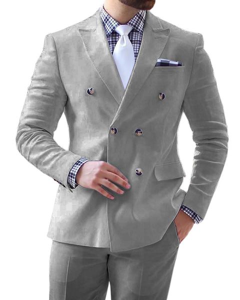 2022 custom made men suits tuxedos slim fit double breasted blazer wedding groom 2 pieces formal business suits jacket pants, Black;gray
2022 custom made men suits tuxedos slim fit double breasted blazer wedding groom 2 pieces formal business suits jacket pants, Black;gray