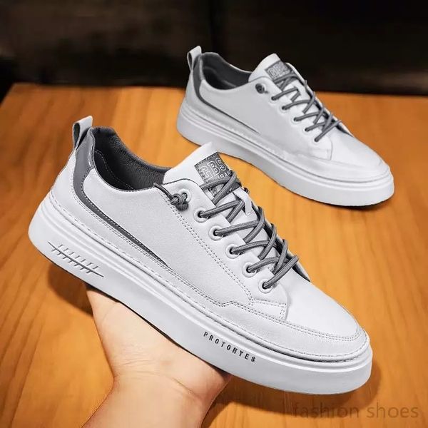2022 men casual shoes classic designer white grey brown leather fashion shoe mens trainer sports jogging walking, Black
2022 men casual shoes classic designer white grey brown leather fashion shoe mens trainer sports jogging walking, Black