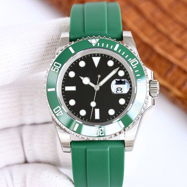 designer mens watches automatic mechanical watch 40mm wristwatches rubber strap stainless steel folding buckle st9 luminous waterproof green, Slivery;brown
designer mens watches automatic mechanical watch 40mm wristwatches rubber strap stainless steel folding buckle st9 luminous waterproof green, Slivery;brown