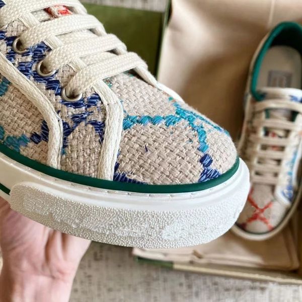 2023 tennis 1977 canvas casual shoes luxurys designer womens shoe italy green and red web stripe rubber sole for stretch cotton low pl, Black
2023 tennis 1977 canvas casual shoes luxurys designer womens shoe italy green and red web stripe rubber sole for stretch cotton low pl, Black