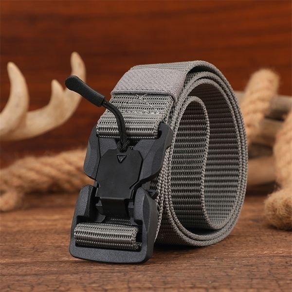 mens belt magnet buckle outdoor nylon belts tactical function combat survival sports cycling belts 220530, Black;brown
mens belt magnet buckle outdoor nylon belts tactical function combat survival sports cycling belts 220530, Black;brown