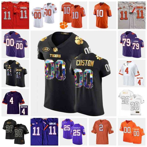 xflsp custom clemson tg stitched college football jersey 22 trenton simpson 1 will shipley 0 barrett carter 19 demonte capehart 54 jeremiah, Black
xflsp custom clemson tg stitched college football jersey 22 trenton simpson 1 will shipley 0 barrett carter 19 demonte capehart 54 jeremiah, Black