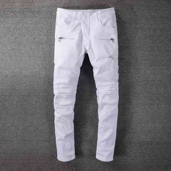 men's jeans menswear korean fashion men's locomotive white stretch slim fit micro elastic large jeans trousers p917, Blue
men's jeans menswear korean fashion men's locomotive white stretch slim fit micro elastic large jeans trousers p917, Blue