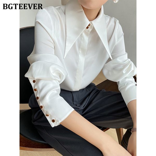 stylish loose single-breasted women satin blouses shirts 2022 spring ol blusas elegant lapel full sleeve ladies, White
stylish loose single-breasted women satin blouses shirts 2022 spring ol blusas elegant lapel full sleeve ladies, White