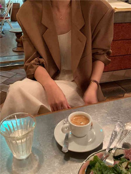 women's suits blazers spring south korea dongdamen casual fashionable suit design sense small coat women cqxc, White;black
women's suits blazers spring south korea dongdamen casual fashionable suit design sense small coat women cqxc, White;black