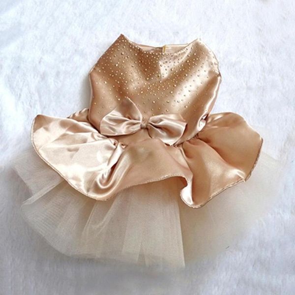 dog apparel pet puppy bow gauze dress skirt cat sequin princess clothes puppydress
dog apparel pet puppy bow gauze dress skirt cat sequin princess clothes puppydress