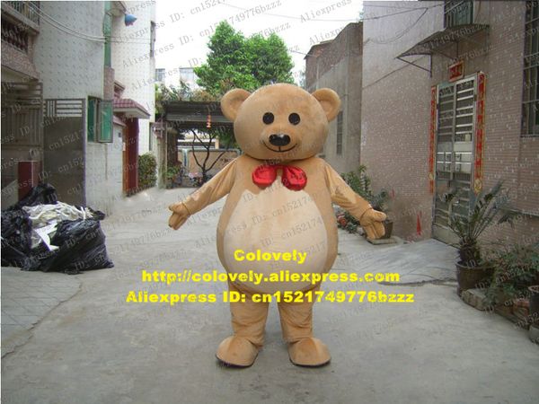 mascot doll costume elegant brown gentalman bear mascot costume size with round ears big globe head bright clear black eyes smile no.6, Red;yellow
mascot doll costume elegant brown gentalman bear mascot costume size with round ears big globe head bright clear black eyes smile no.6, Red;yellow