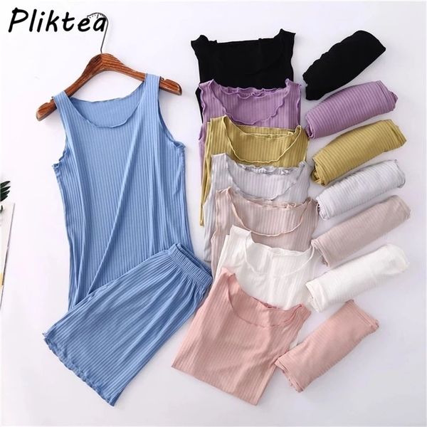 pliktea summer women shorts sets pajamas set modal atoff home suit sleepwear women's clothes 220329, Black;red
pliktea summer women shorts sets pajamas set modal atoff home suit sleepwear women's clothes 220329, Black;red