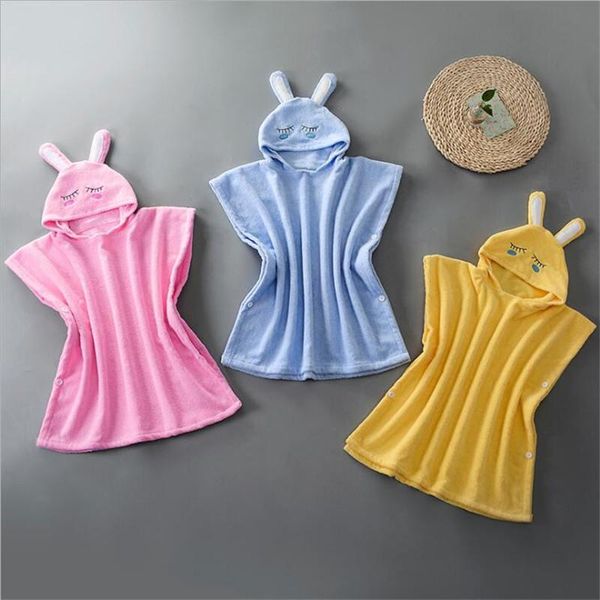 rompers children's bathrobes cotton hooded bath towel autumn and winter baby swimming bathrobe thickened cloak four colors, Blue
rompers children's bathrobes cotton hooded bath towel autumn and winter baby swimming bathrobe thickened cloak four colors, Blue