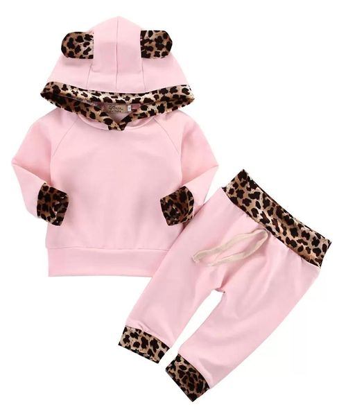 baby girls pink clothing set leopard print hoodie outfits toddler long sleeve + trouser 2 pcs set clothes kids designer clothing, White
baby girls pink clothing set leopard print hoodie outfits toddler long sleeve + trouser 2 pcs set clothes kids designer clothing, White
