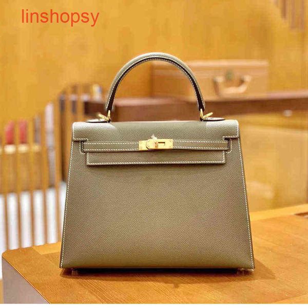 designer herme bags kely women bags 2022 high end new palm print womens bag messenger leather buckle