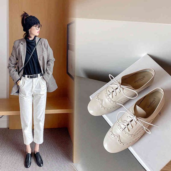 dress shoes the first layer of cow leather is comfortable and soft british shoes women's summer single lace ups thick heel il0p, Black
dress shoes the first layer of cow leather is comfortable and soft british shoes women's summer single lace ups thick heel il0p, Black
