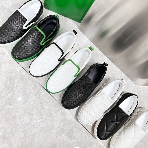 tide designer couple casual sports shoes level weave cowhide slip-on low-flat soled board shoe spring outdoor leisure loafers single shoes p
tide designer couple casual sports shoes level weave cowhide slip-on low-flat soled board shoe spring outdoor leisure loafers single shoes p