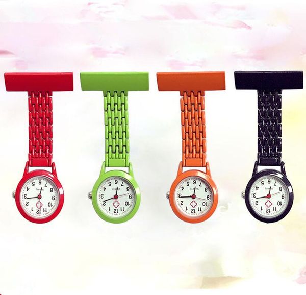 15 colorful nurse watches metal pocket medical stainless quartz analog brooch fob watch gift hang clock doctor nursing watch for working gif, Slivery;golden
15 colorful nurse watches metal pocket medical stainless quartz analog brooch fob watch gift hang clock doctor nursing watch for working gif, Slivery;golden