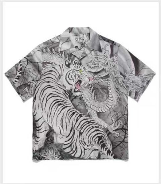 original new product wacko maria 22ss tim lehi hawaii short sleeve shirt, White;black
original new product wacko maria 22ss tim lehi hawaii short sleeve shirt, White;black