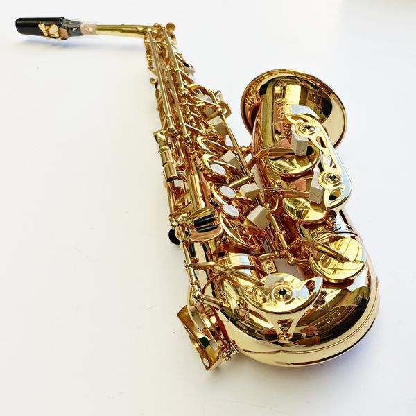 62 professional alto drop e saxophone gold alto saxophone with band mouth piece reed aglet more package mail
62 professional alto drop e saxophone gold alto saxophone with band mouth piece reed aglet more package mail